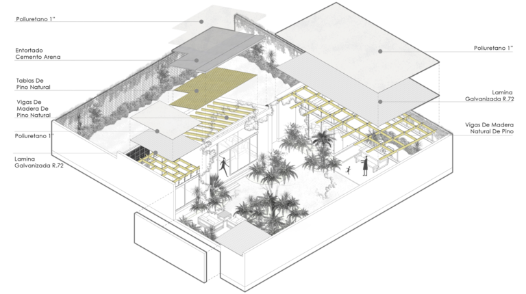 El Álamo - Radicestudio - EXPLOSION ISOMETRICA